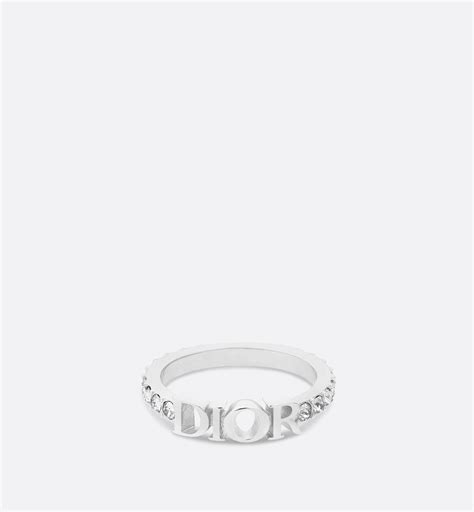 silber dior ring|Dior ring size chart.